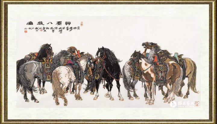 许勇_草原八骏图