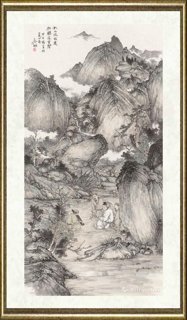 张文江_秋山疏林处欲听流水声