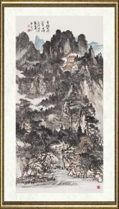 牟丕芳_重峦积翠