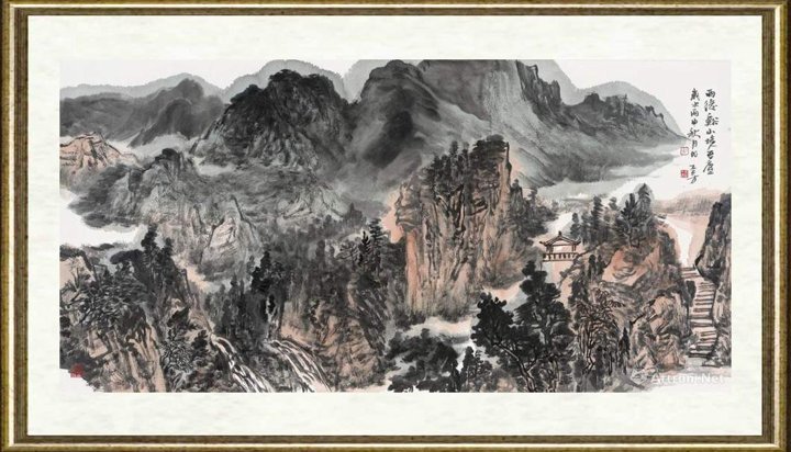 牟丕芳_雨后溪山境无尘