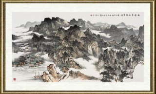 牟丕芳_雨过晨山织寒烟