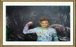 孟晓峰_《自画像.加油》