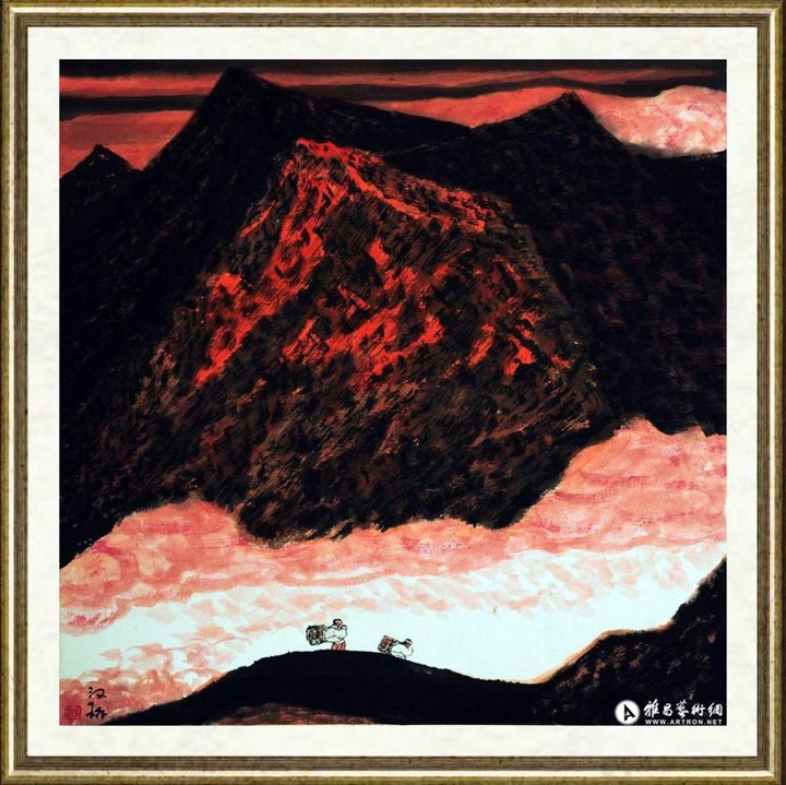 邱汉桥_红霞满山