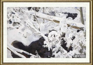 普罗什金·弗拉基米尔·维克多罗维奇_雪下的小溪