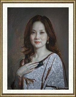 吴辉_自画像
