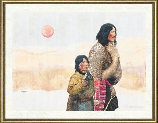 傅啟中_雪後