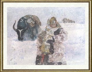 傅啟中_风雪