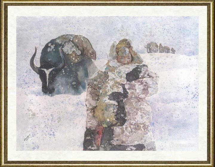 傅啟中_风雪