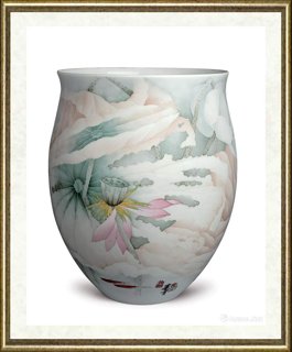 徐建章_荷塘秋韵·局部