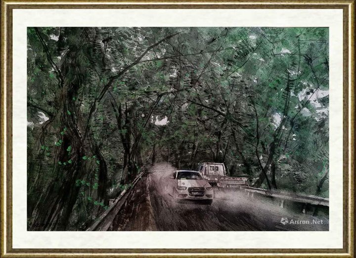 陈中科_雨后的梁家墩01省道
