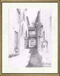 徐芒耀_素描作品风景06