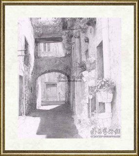 徐芒耀_素描作品风景07