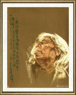 章仁缘_色粉肖像