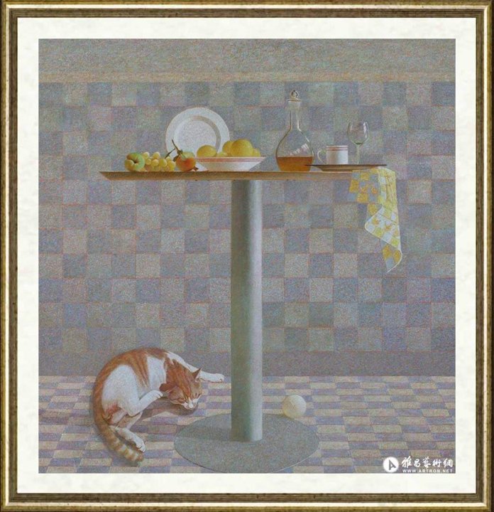 韩宇光_猫与静物