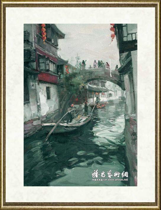 张俊明_雨中周庄