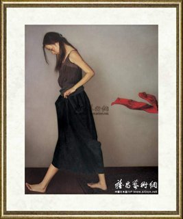 李贵君_飘动的红丝巾