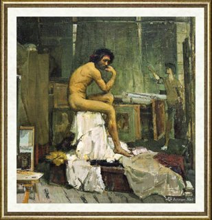 路璋_美院画室人体写生
