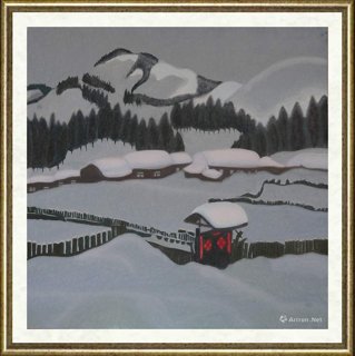 阮凤平_《雪村》之四