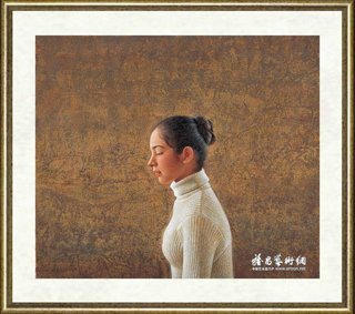 李晓刚_白衣少女