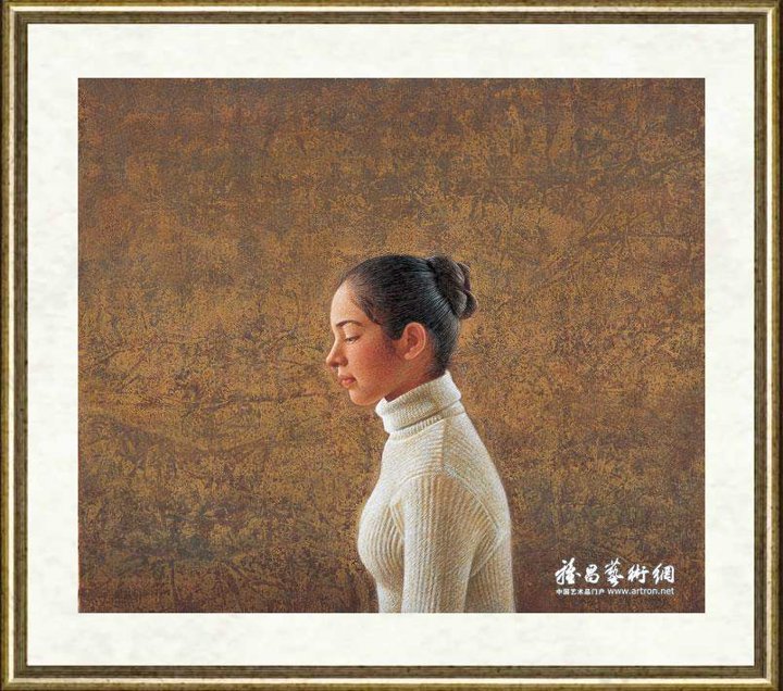 李晓刚_白衣少女