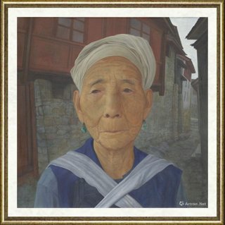 肖进_纳西老妇