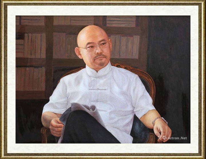 田雨鹭_《林宏》坦培拉混合技法