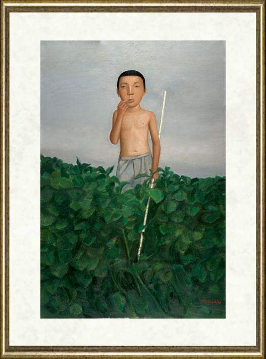 段建伟_草中小孩