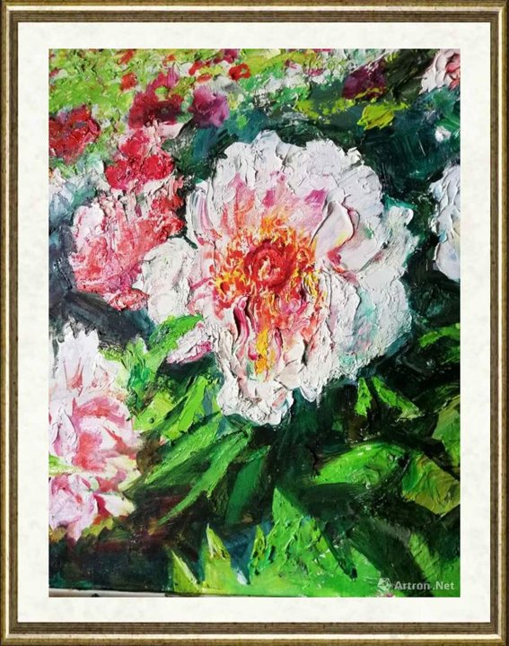 任梦璋_赏牡丹·唯有牡丹真国色，花开时节动京城（局部07）
