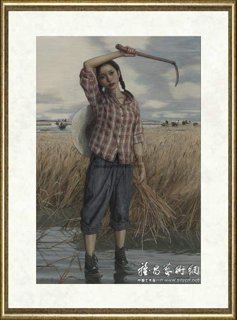 刘孔喜_青春纪事之七--水中割麦