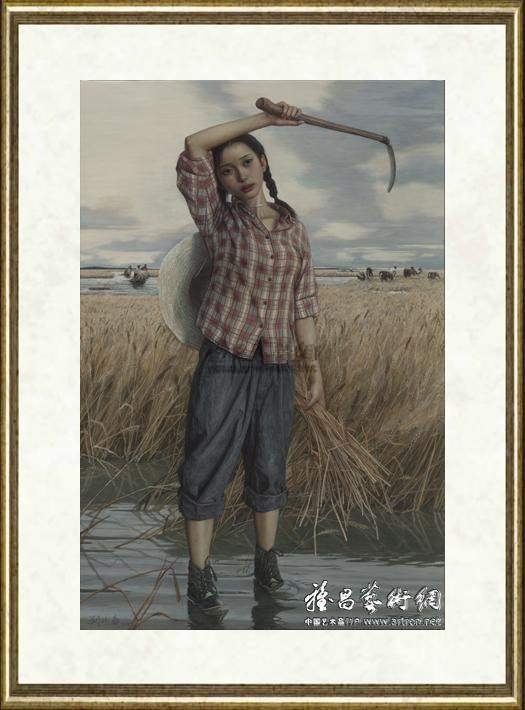 刘孔喜_青春纪事之七--水中割麦