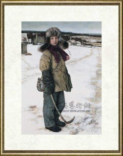 刘孔喜_青春纪事之二--踏雪割豆