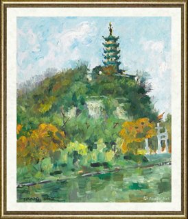 汤传杰_金山寺写生