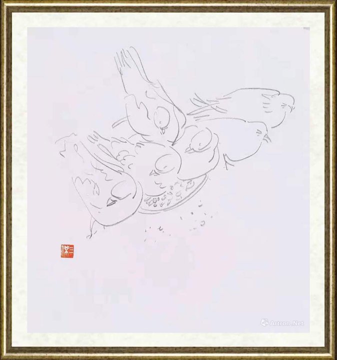 王桂勇（三傑）_集市速写7