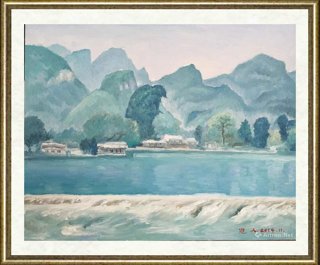 苏冠人_翠岭绿韵映山村