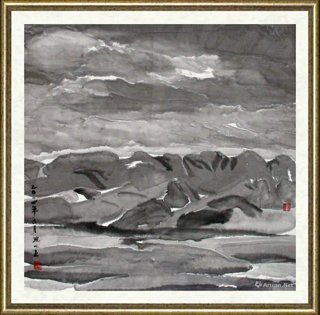 苏冠人_高原残雪
