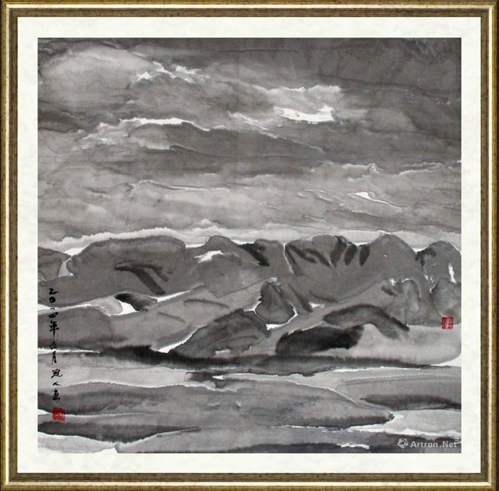 苏冠人_高原残雪