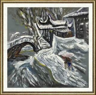 罗中立_雪天002