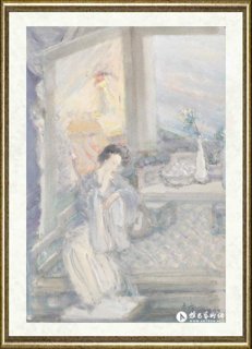 孙秀庭_黄昏仕女