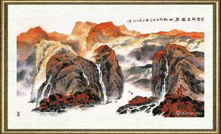 梁君令_金风玉露万山红