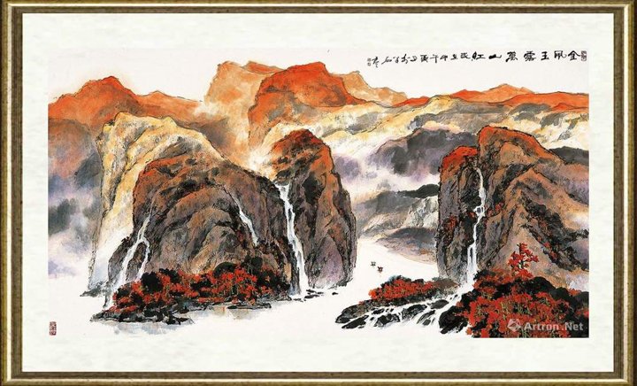 梁君令_金风玉露万山红