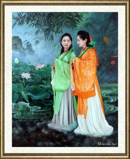 李洪澜_神话·传说系列《潇湘贰妃》