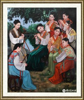 李洪澜_群官演乐