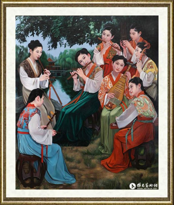 李洪澜_群官演乐