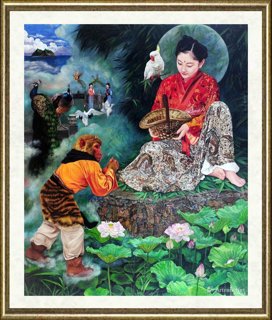 李洪澜_观音救难现鱼篮