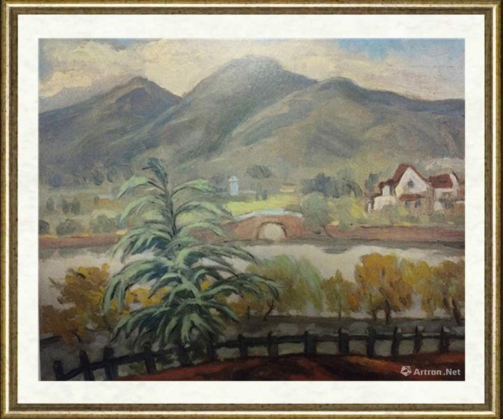 赖少其_油画风景
