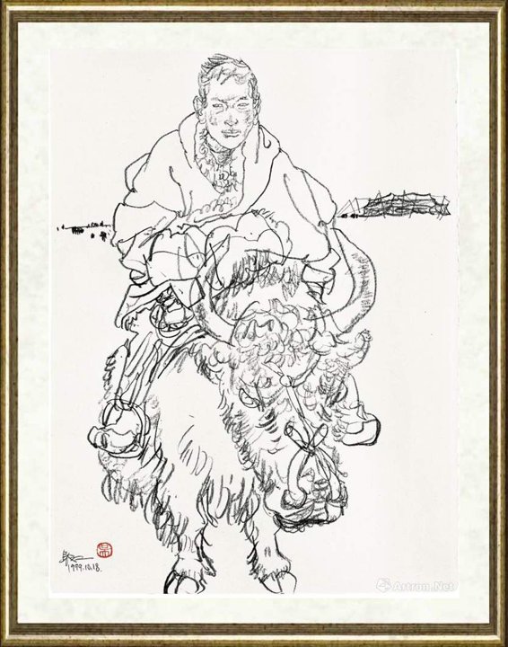 吴长江_骑牦牛的尕娃