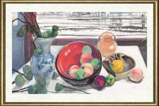 袁运甫_遥祭外婆家（局部）
