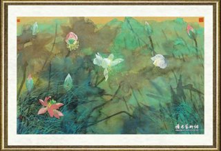 袁运甫_金碧荷塘
