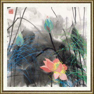 袁运甫_雨蒙蒙