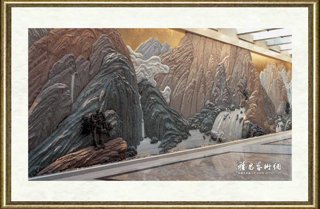 袁运甫_高山流水（局部之一）